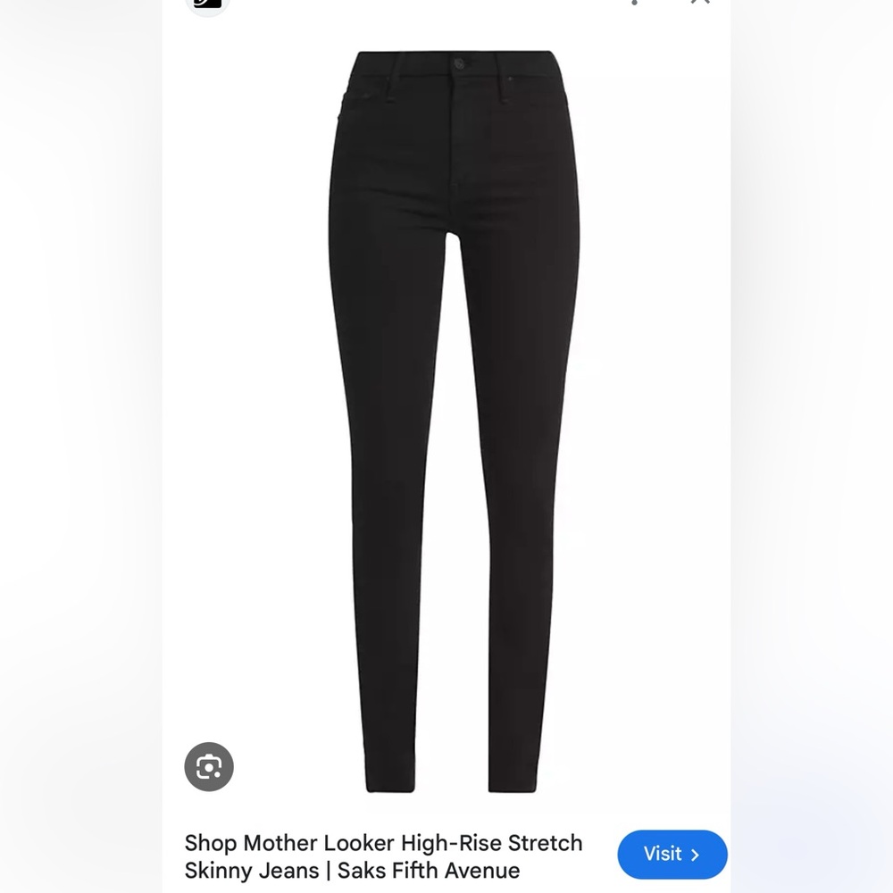 Mother High Waisted Looker Skimp
